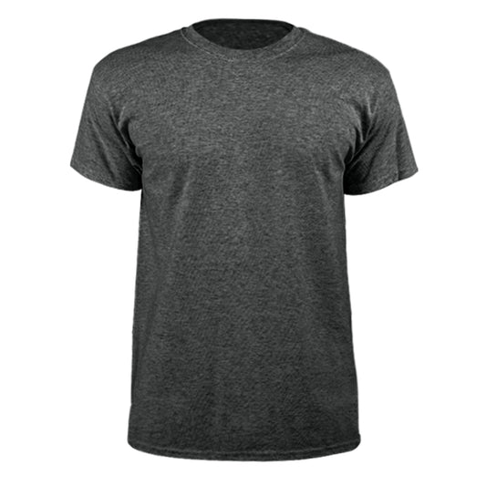 Charcoal Heather Crew Neck T-Shirt